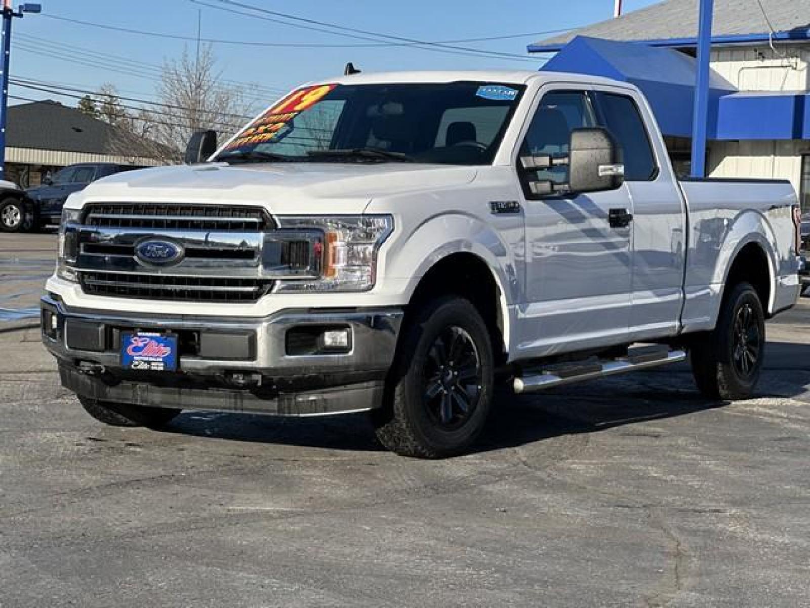 2019 WHITE FORD F-150 (1FTFX1E44KK) with an V6,3.5L(213 CID),DOHC engine, AUTOMATIC transmission, located at 14600 Frazho Road, Warren, MI, 48089, (586) 776-3400, 42.485996, -82.974220 - Photo #0