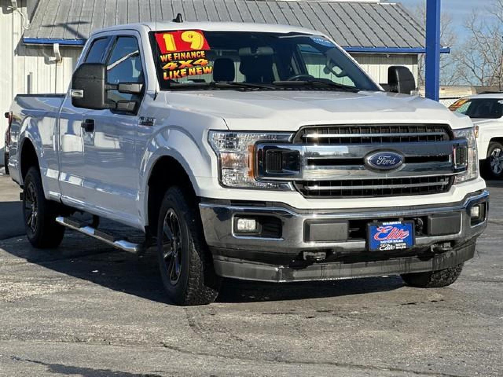 2019 WHITE FORD F-150 (1FTFX1E44KK) with an V6,3.5L(213 CID),DOHC engine, AUTOMATIC transmission, located at 14600 Frazho Road, Warren, MI, 48089, (586) 776-3400, 42.485996, -82.974220 - Photo #2