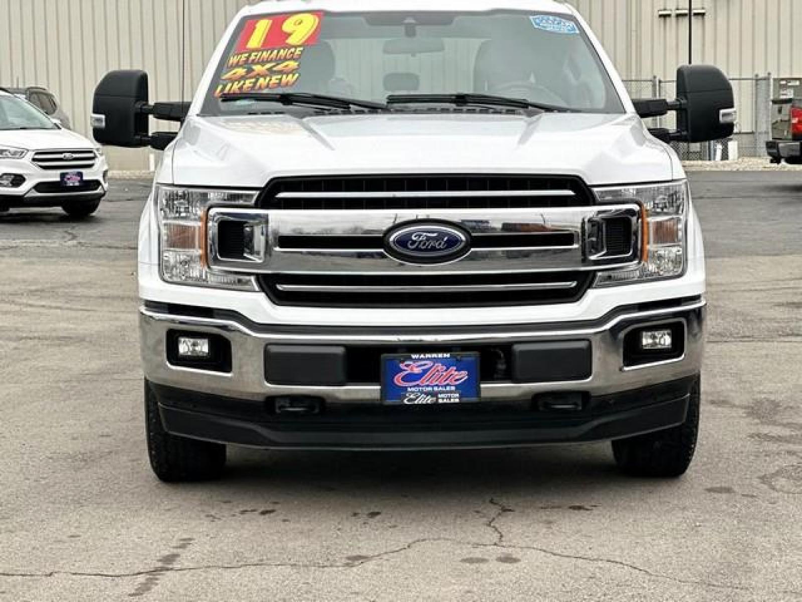 2019 WHITE FORD F-150 (1FTFX1E44KK) with an V6,3.5L(213 CID),DOHC engine, AUTOMATIC transmission, located at 14600 Frazho Road, Warren, MI, 48089, (586) 776-3400, 42.485996, -82.974220 - Photo #3