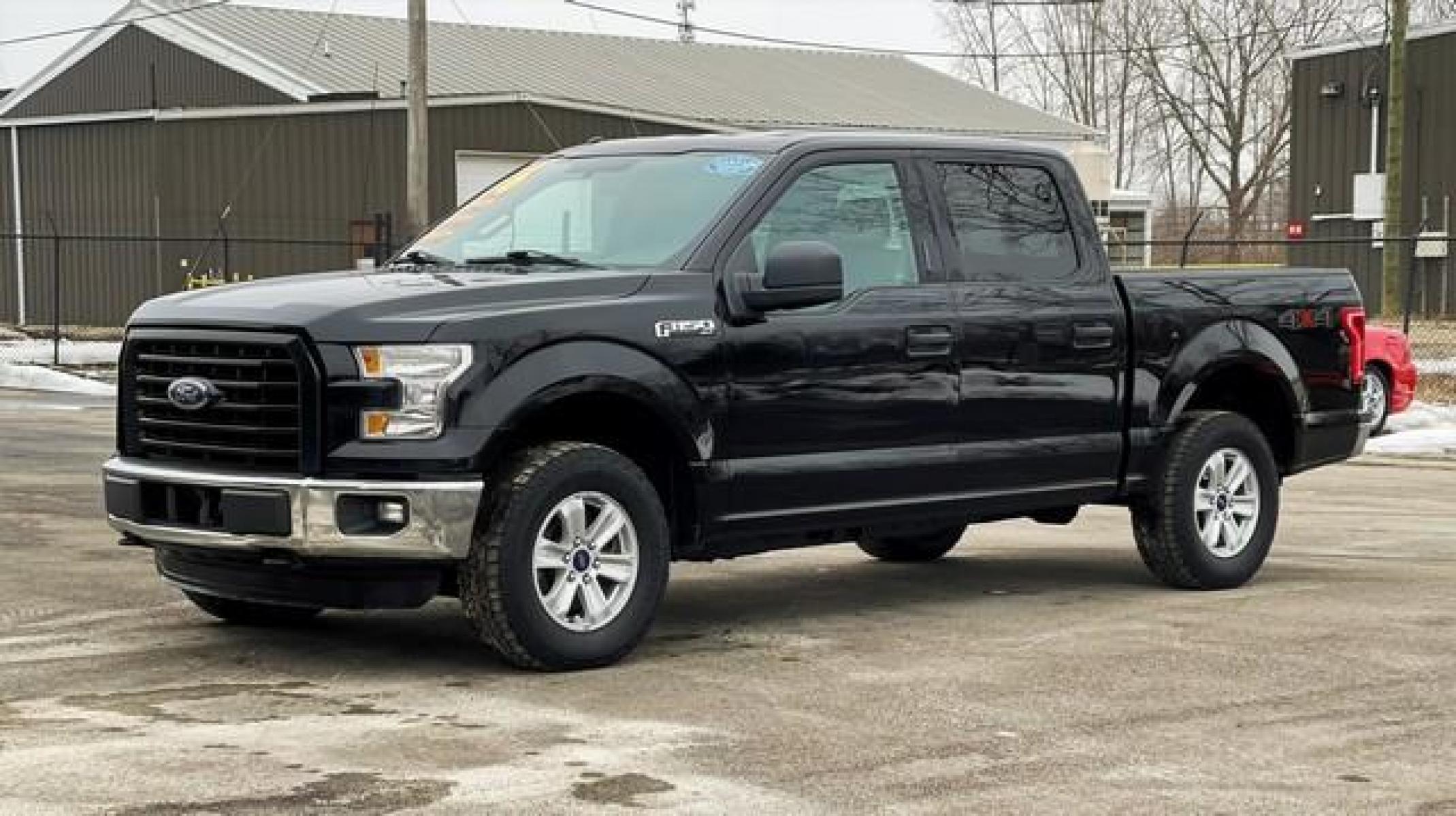 2016 BLACK FORD F-150 (1FTEW1E80GF) with an V6,3.5L(213 CID),DOHC engine, AUTOMATIC transmission, located at 14600 Frazho Road, Warren, MI, 48089, (586) 776-3400, 42.485996, -82.974220 - Photo #0