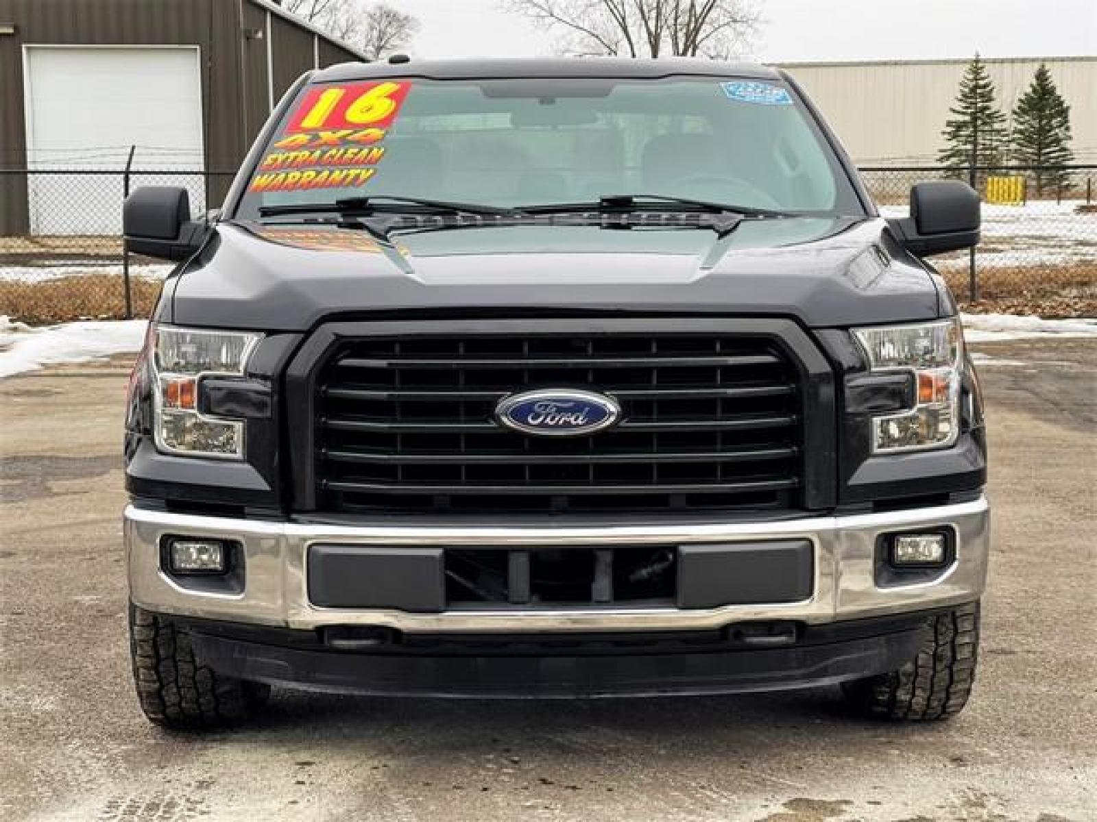 2016 BLACK FORD F-150 (1FTEW1E80GF) with an V6,3.5L(213 CID),DOHC engine, AUTOMATIC transmission, located at 14600 Frazho Road, Warren, MI, 48089, (586) 776-3400, 42.485996, -82.974220 - Photo #2