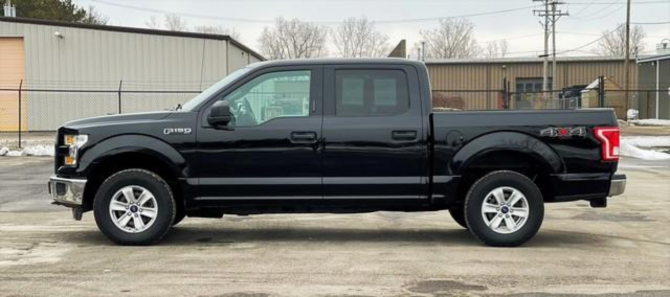 2016 BLACK FORD F-150 (1FTEW1E80GF) with an V6,3.5L(213 CID),DOHC engine, AUTOMATIC transmission, located at 14600 Frazho Road, Warren, MI, 48089, (586) 776-3400, 42.485996, -82.974220 - Photo #4
