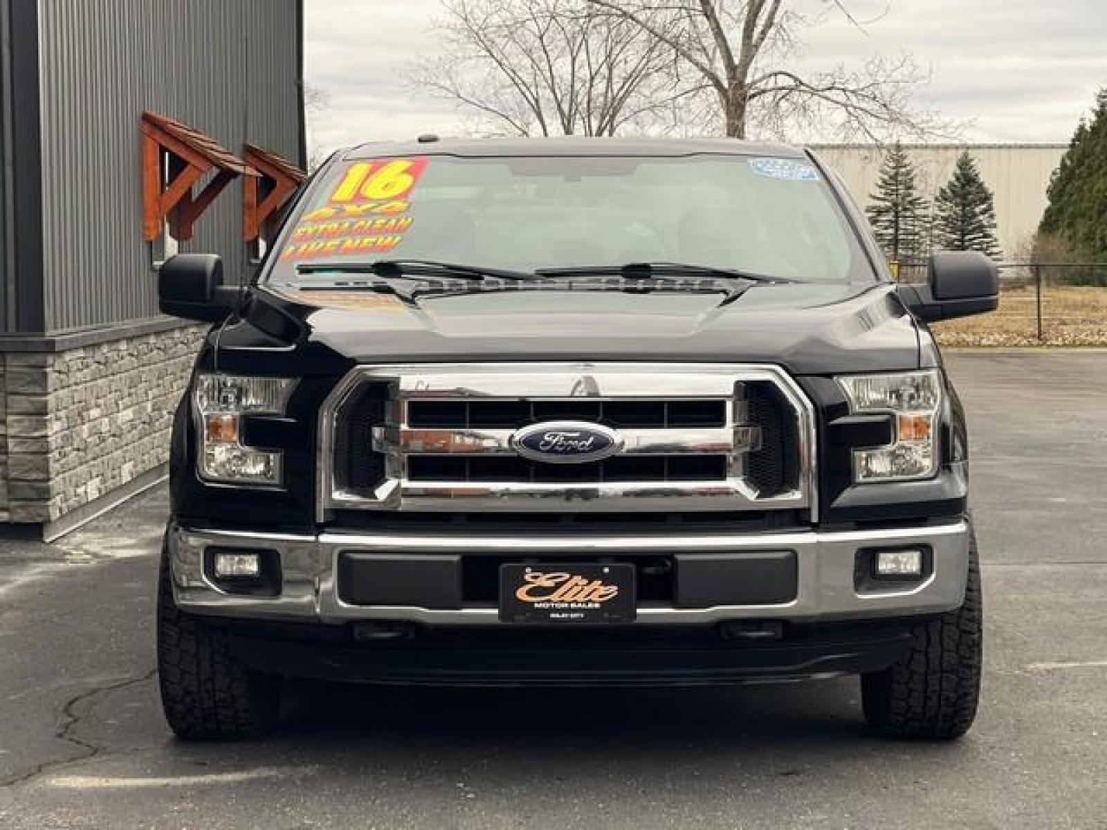 2016 BLACK FORD F-150 (1FTEW1EFXGF) with an V8,5.0L(302 CID),DOHC engine, AUTOMATIC transmission, located at 14600 Frazho Road, Warren, MI, 48089, (586) 776-3400, 42.485996, -82.974220 - Photo #4