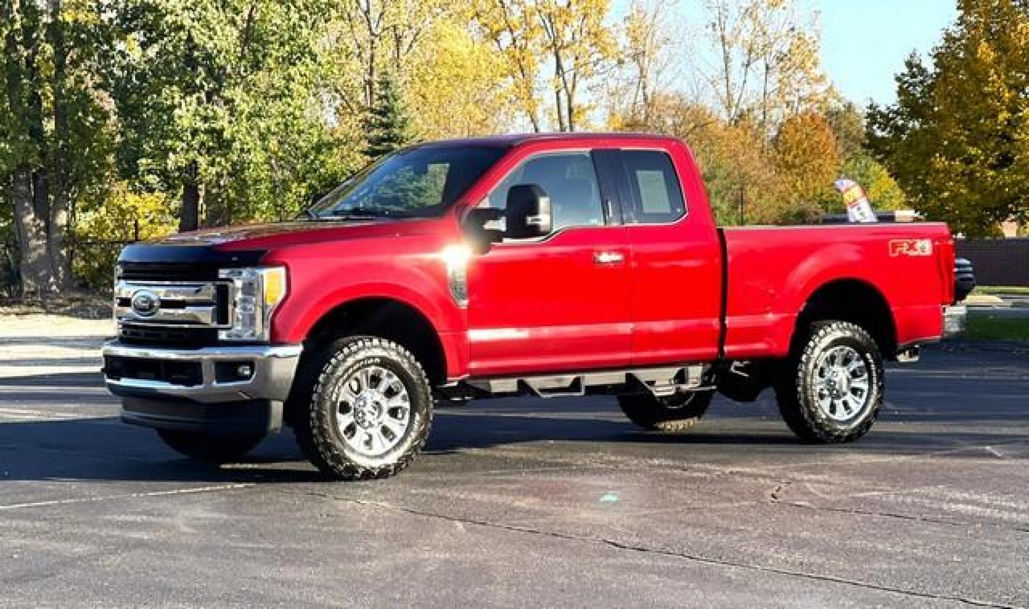 2017 RED FORD F-250 SUPER DUTY (1FT7X2BT1HE) with an V8,6.7L(406 CID),OHV engine, AUTOMATIC transmission, located at 14600 Frazho Road, Warren, MI, 48089, (586) 776-3400, 42.485996, -82.974220 - Photo #2