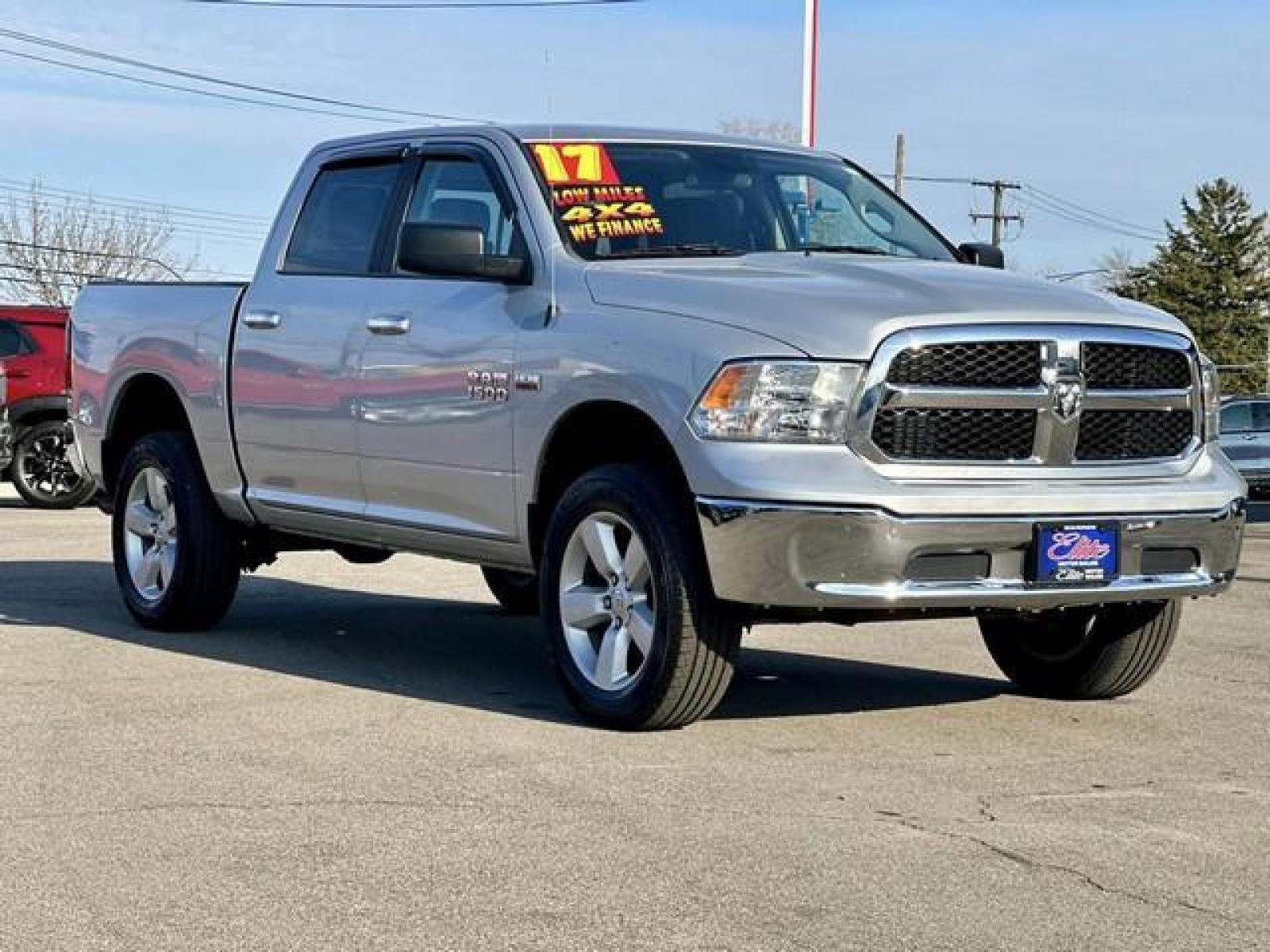 2017 SILVER RAM 1500 (1C6RR7LT9HS) with an V8,5.7L(345 CID),OHV engine, AUTOMATIC transmission, located at 14600 Frazho Road, Warren, MI, 48089, (586) 776-3400, 42.485996, -82.974220 - Photo #2