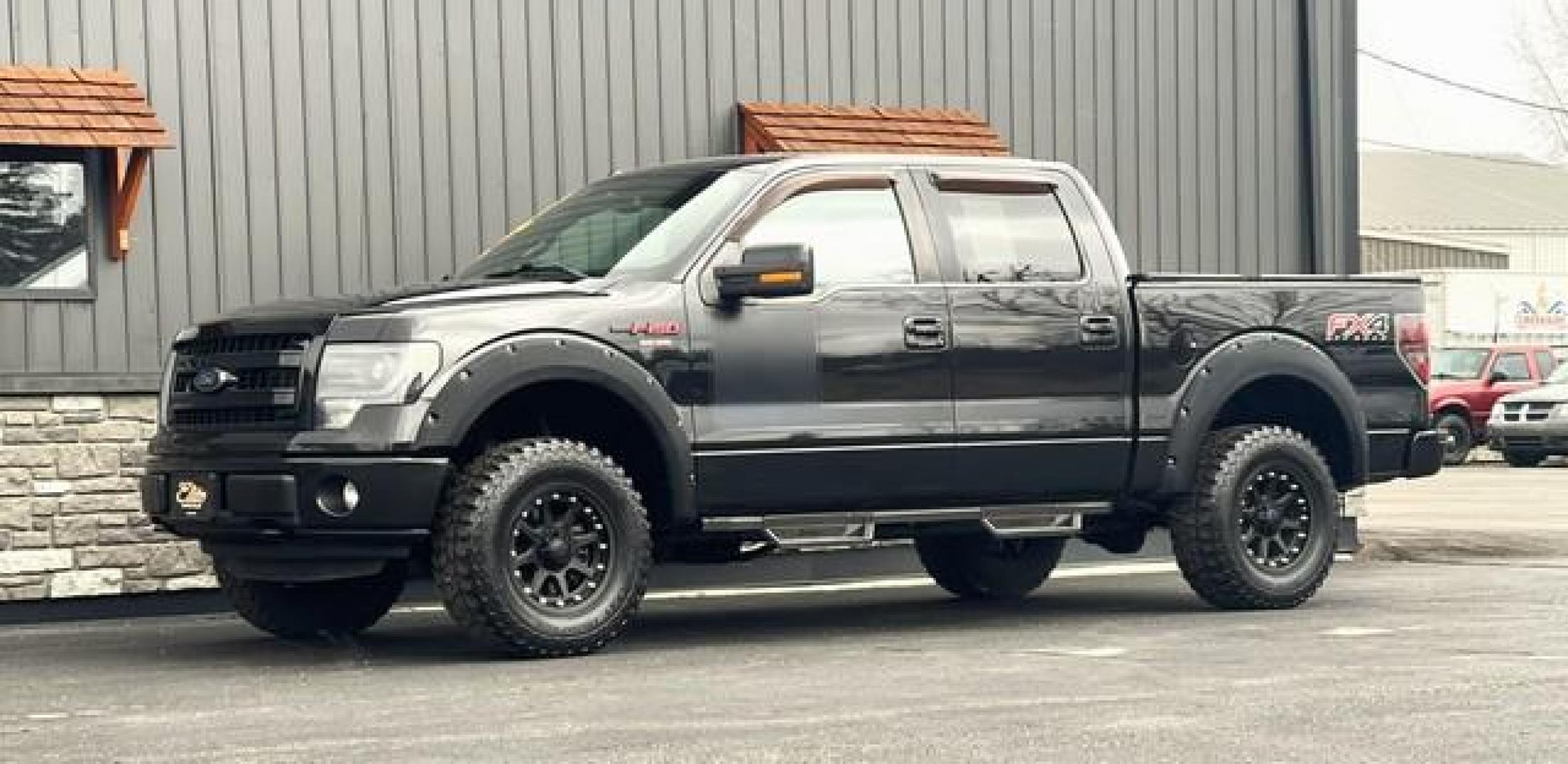 2013 BLACK FORD F-150 (1FTFW1EF0DF) with an V8,5.0L(302 CID),DOHC engine, AUTOMATIC transmission, located at 14600 Frazho Road, Warren, MI, 48089, (586) 776-3400, 42.485996, -82.974220 - Photo #1