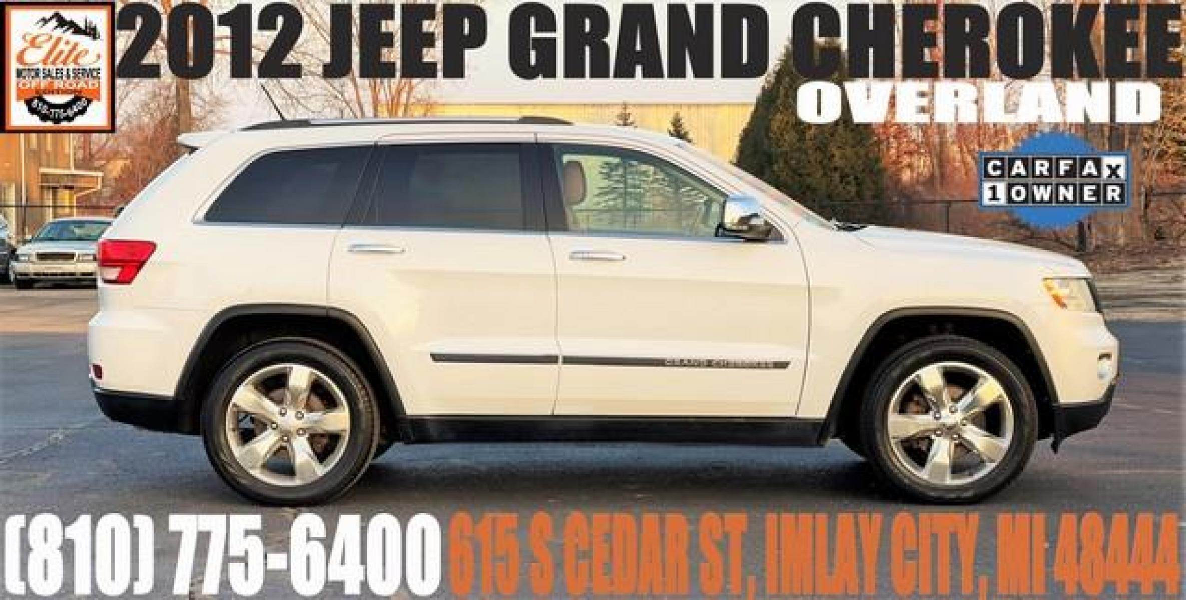 2012 WHITE JEEP GRAND CHEROKEE (1C4RJFCG7CC) with an V6,3.6L(220 CID),DOHC engine, AUTOMATIC transmission, located at 14600 Frazho Road, Warren, MI, 48089, (586) 776-3400, 42.485996, -82.974220 - Photo #0